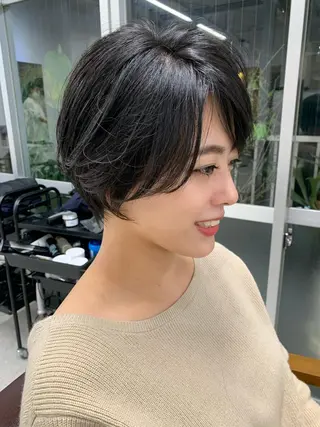 ショート ショート、ボブ特化 長島智彦のヘアスタイル