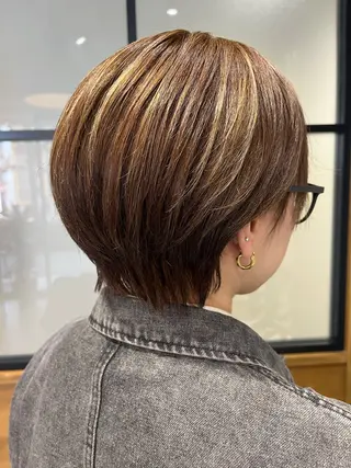 ショート カラー ✿ すずかのヘアスタイル