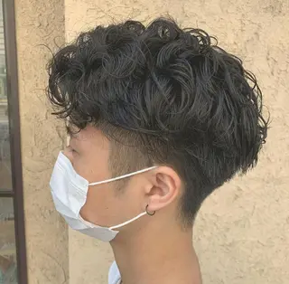 パーマ ヘアアレンジ メンズ 髪質改善&Spa fee南越谷2号店所属・髪質改善/南越谷/ 山岸彩夏のヘアスタイル