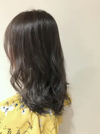 ミディアム カラー パーマ カラー/髪質改善スペ シャリスト宮本　伸一のヘアスタイル