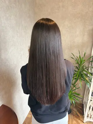 ロング 髪質改善×韓国風/小 顔レイヤー/早瀬櫻子のヘアスタイル