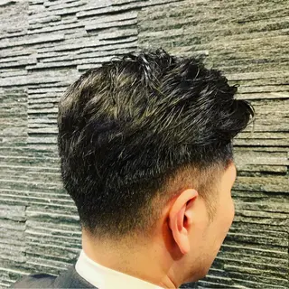 ショート メンズ ヒロ銀座 バーバーショップ神楽坂所属・ひらお あおとのヘアスタイル