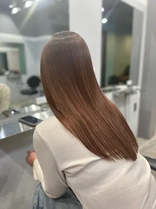 セミロング 🪐SOURCE 塚口　シマブクロ🪐のヘアスタイル