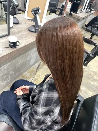 ロング カラー ブレンバイドット所属・ニュアンスカラー/ 🫧レミ(坊主)のヘアスタイル