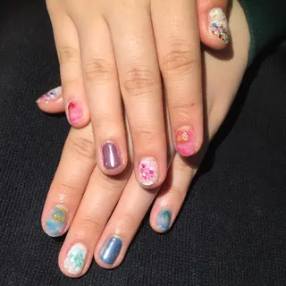 ネイル BANBINANAIL所属・イリネコ マリのネイルデザイン