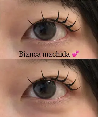 マツエク・マツパ Bianca ♫ Horinouchiのマツエク・マツパデザイン