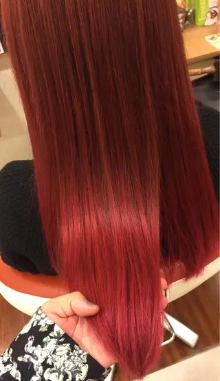 ロング カラー knock【ノック】所属・烏丸韓国ヘア🇰🇷 ayaka🎀のヘアスタイル