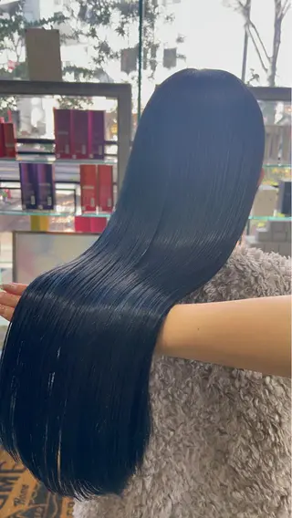 ミディアム 暖色カラー/レイヤー カット/Yunaのヘアスタイル