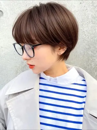 ショート D.I.E.V.A錦糸町店所属・🫧清野/ショート /フェイスレイヤーのヘアスタイル