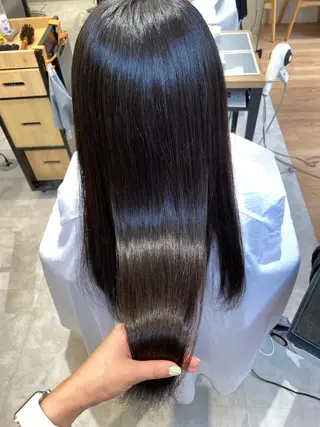 ロング 小國 綾かのヘアスタイル