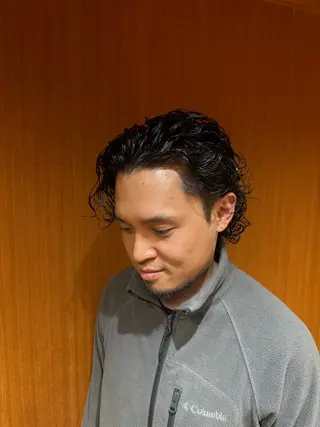 パーマ メンズ Kaz. 薬院/平尾のヘアスタイル