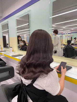 セミロング 🤍韓国トレンド ヘア🤍miku🤍のヘアスタイル