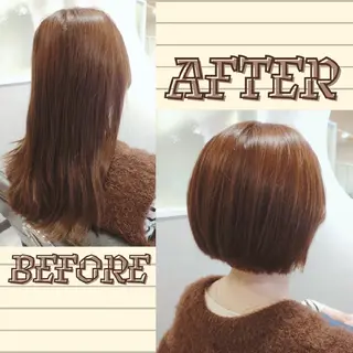 ショート GR 髪質改善トリートメント×ヘッドスパ【ジーアール】所属・🌺中村🌺毎日楽し くなる髪をご提案✨のヘアスタイル