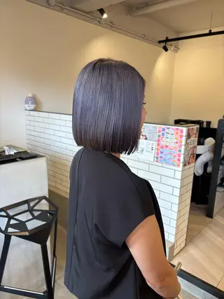 カラー Ethos produced by Vinyl's mix【エトス】所属・熊取谷 茉那のヘアスタイル