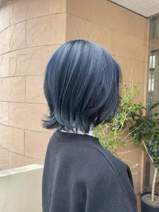 ミディアム カラー 月100人以上 髪質改善施術｜谷口のヘアスタイル