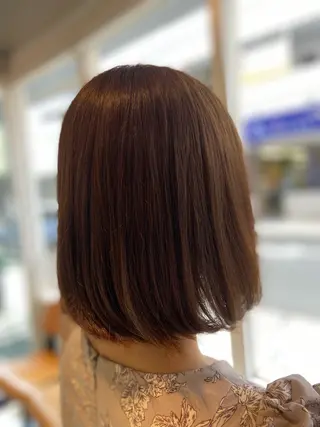 ミディアム 菊地 美憂のヘアスタイル
