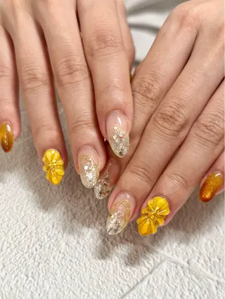 ネイル TOPAZ恵比寿所属・Tsuno Nagisaのネイルデザイン