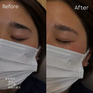 アイブロウ LIL表参道💛 Nakagawaのマツエク・マツパデザイン