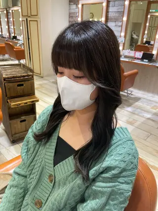 セミロング 🎀菊池ほのか🎀 girlystyleのヘアスタイル