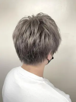 ショート カラー メンズ 髪質改善×METEO 店長 貞松直也のヘアスタイル