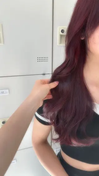 ロング カラー ガーリーstyle ❤︎misaki🏹のヘアスタイル