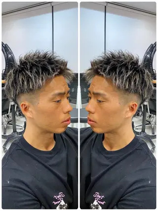 ショート カラー メンズ 🐉『メンズ美容師』 吉田龍星🐉のヘアスタイル