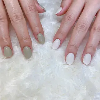 カラー ネイル Cozy_ ilumのネイルデザイン