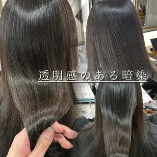 ロング 【💎ツヤ髪💎】 ダメージレスカラー✨のヘアスタイル