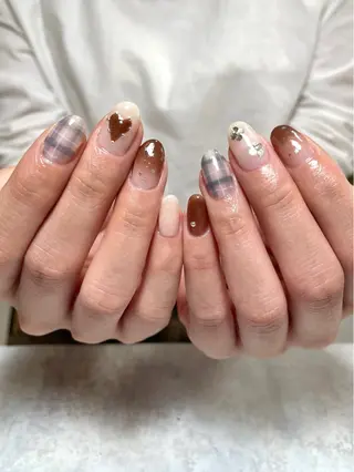 ネイル α.chalulu(アルファシャルル)所属・α.chalulu mayuのネイルデザイン