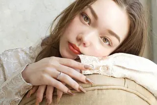 カラー マツエク・マツパ 🩷ྀི暖色カラー 🫧ྀིススマゴチヨのヘアスタイル