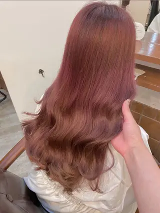 セミロング 小村 誠也のヘアスタイル