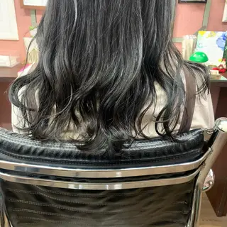 セミロング カラー chouette/ 根本優希のヘアスタイル