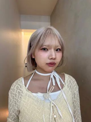 カラー ハイトーン特化 pepe🎀のヘアスタイル