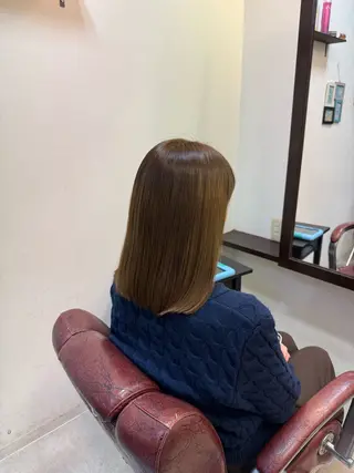 ミディアム カツモト マナ🍒のヘアスタイル