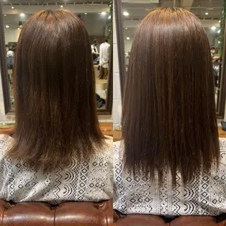 セミロング ショート🌼パーマ 本間正子のヘアスタイル