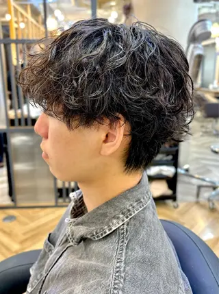 パーマ メンズ 高橋祐一/ メンズ特化美容師のヘアスタイル