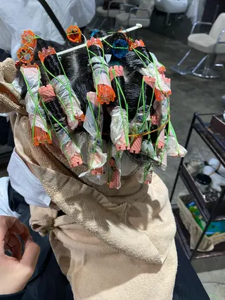 メンズ メンズブリーチカラー /パーマ ごーた立川のヘアスタイル