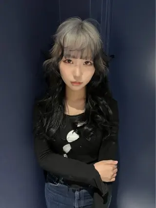 カラー 渋谷/ハイトーン/ 🪐airi👽のヘアスタイル