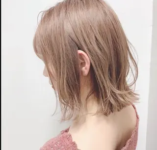 ミディアム カラー レイヤー/韓国❣️ 髪質改善/亘紘輝のヘアスタイル