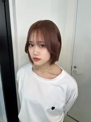 ショート カラー SEDEAL所属・ハイトーン/エクステ 韓国風/y2kカイラのヘアスタイル