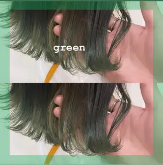 セミロング カラー ヘアアレンジ 🌻Insta指名 NO.1🌻Shoのヘアスタイル