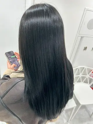 カラー トレンドスタイル🤍 透明感ヘアのヘアスタイル