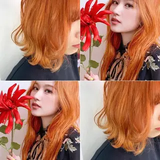 ショート 韓国レイヤー/透明感 カラー🦋mioのヘアスタイル