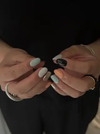 ネイル LETTER_& MINAのネイルデザイン