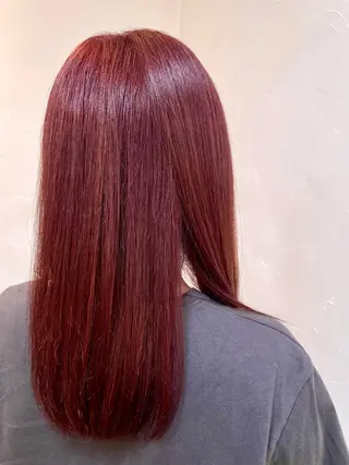 セミロング カラー 河村 美桜のヘアスタイル