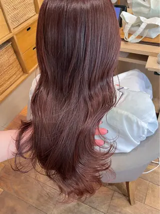 ロング カラー 暖色カラー/似合わせ カット/名古屋/辻のヘアスタイル