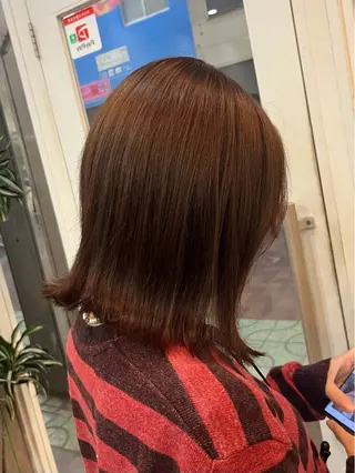 カラー 艶髪🥣透明感カラー 🫧前田奈津実のヘアスタイル
