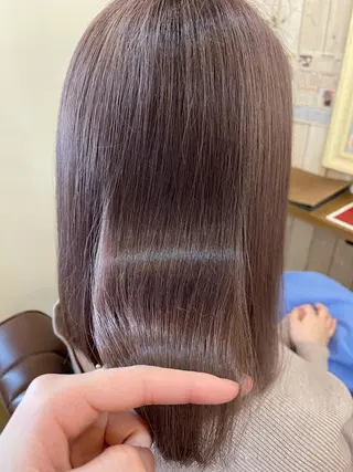 セミロング 髪質改善/縮毛矯正/ 廣瀬のヘアスタイル