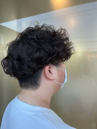 パーマ メンズ Ricci小針店所属・小池 隼人のヘアスタイル