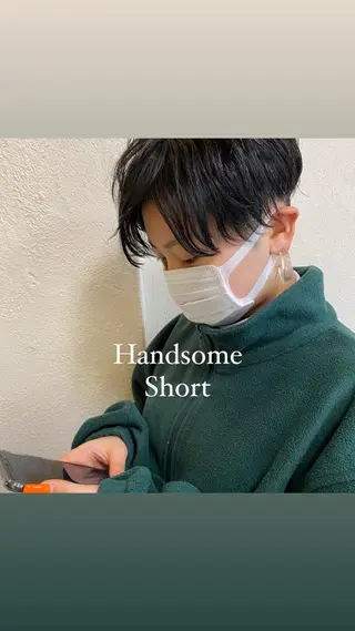 ショート カラー 小顔ショート✁ ⁂Yukari⁂のヘアスタイル